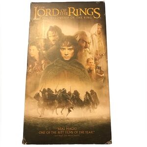 “The Lord of the Rings: The Fellowship of the Ring” VHS Tape